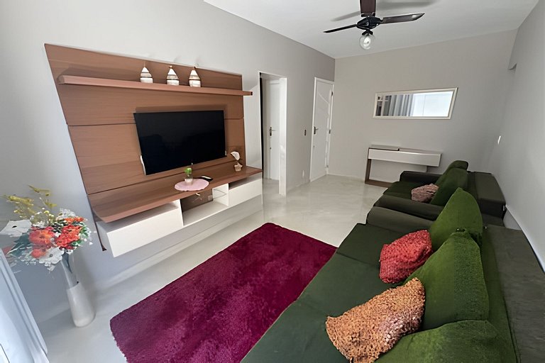 Apê Casa - a 3 min. a pé da praia do Forte