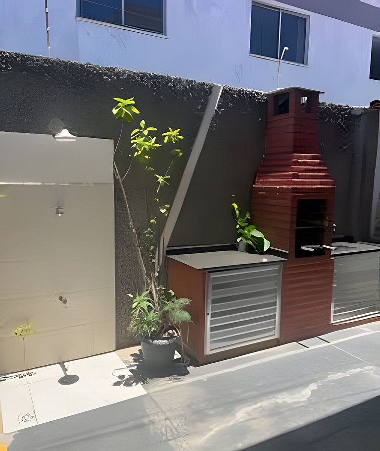 Apê Casa - a 3 min. a pé da praia do Forte