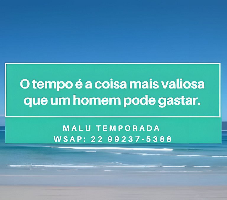 Malu São Mateus - 80 metros da praia do Forte