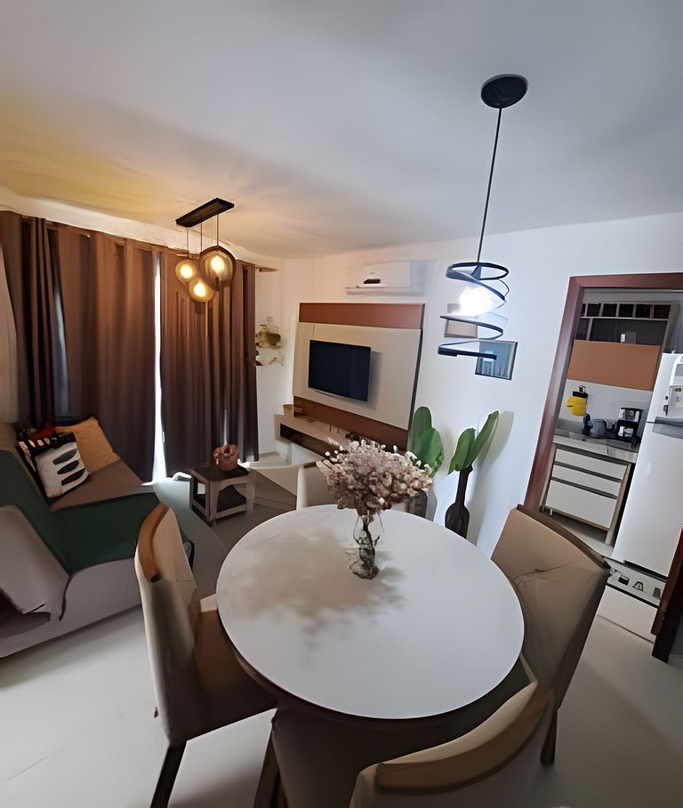 Apê Sunset – a apenas 5 minutos a pé da Praia das Dunas