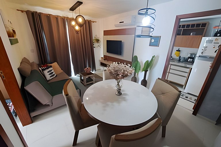 Apê Sunset – a apenas 5 minutos a pé da Praia das Dunas