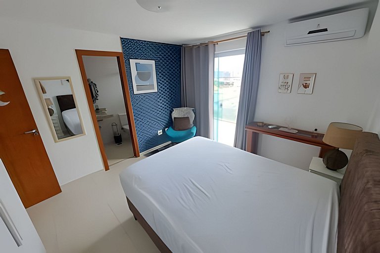 Apê Sunset – a apenas 5 minutos a pé da Praia das Dunas