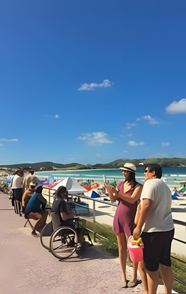 Apê Sunset – a apenas 5 minutos a pé da Praia das Dunas