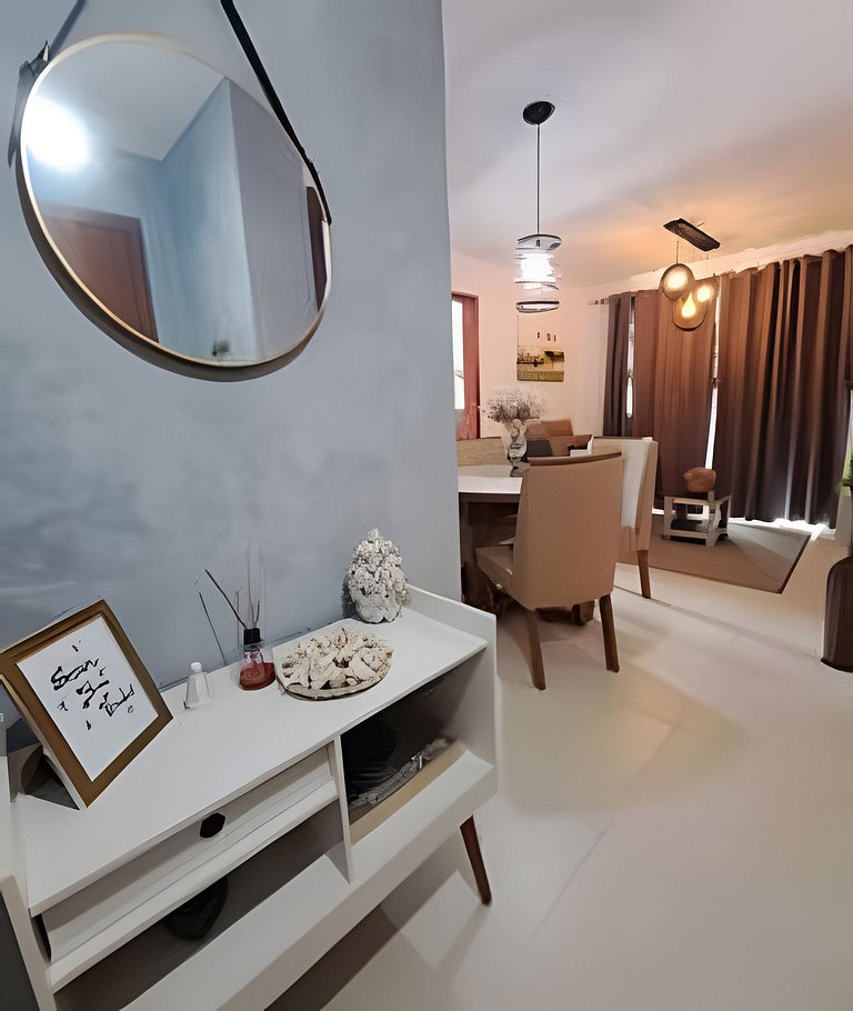 Apê Sunset – a apenas 5 minutos a pé da Praia das Dunas