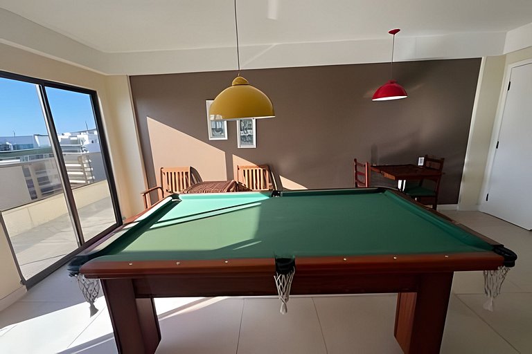 Flat Malu Pé na Areia - poucos passos praia Grande