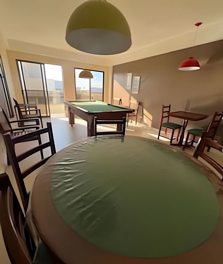 Flat Malu Pé na Areia - poucos passos praia Grande