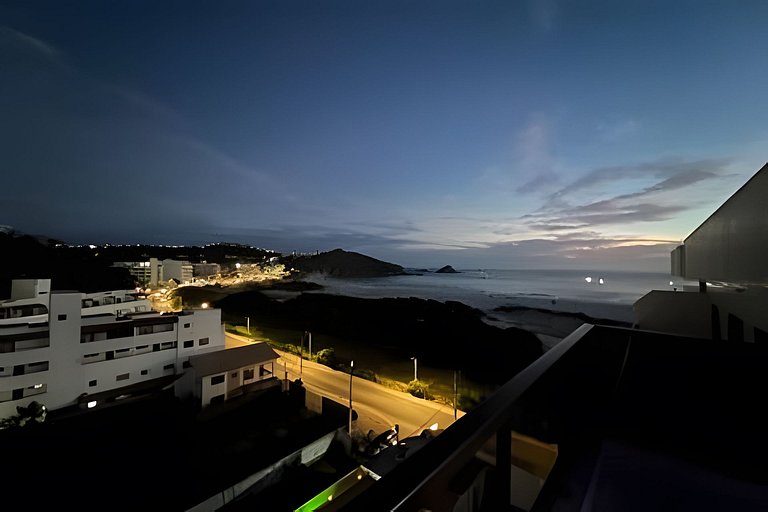 Flat Malu Pé na Areia - poucos passos praia Grande